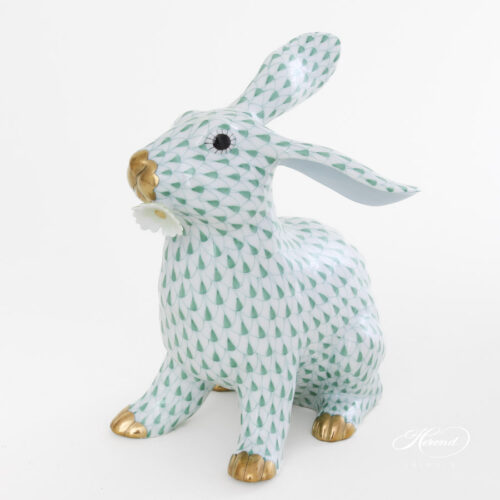 Bunny with Flower green fishnet 5542-0-00 VHV