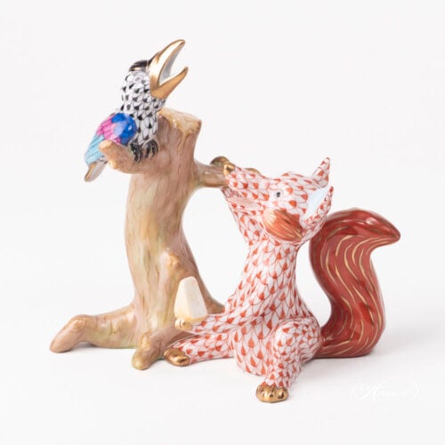 Forest Animals - Herend figurines, Herend porcelain animals