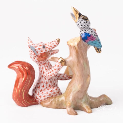 Foy and Craw on tree 15693-0-00 CD+VH Herend collectible