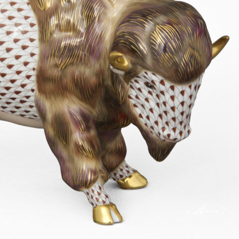 Herend Bison limited edition 15098-0-00 VHSP15