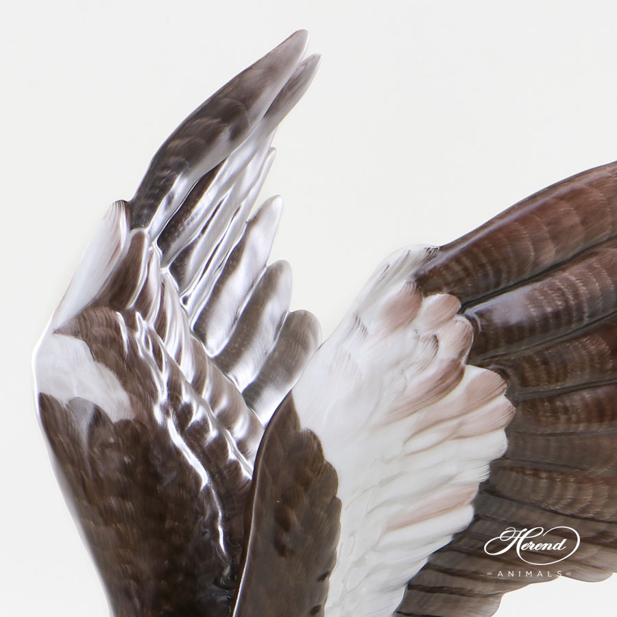 Bald Eagle - Brown - Herend Animal Figurine