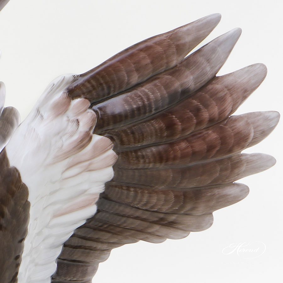 Bald Eagle - Brown - Herend Animal Figurine