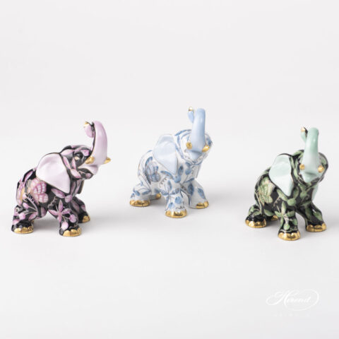 Herend Elephant babies Jardin Zoologique 15266