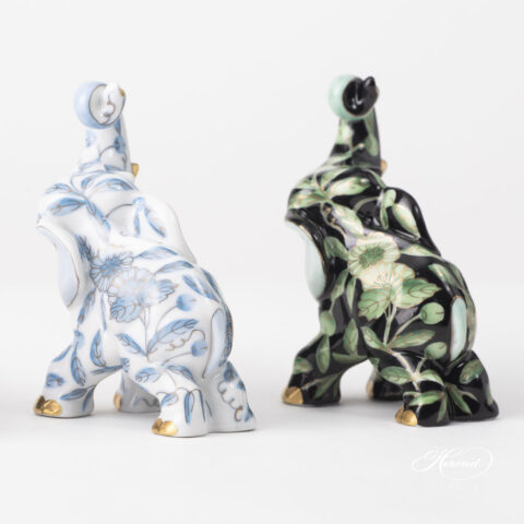 Herend Elephant babies Jardin Zoologique 15266