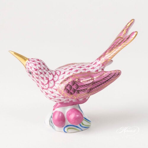 Herend Humming Bird Pink fishnet 5111-0-00 VHPMM