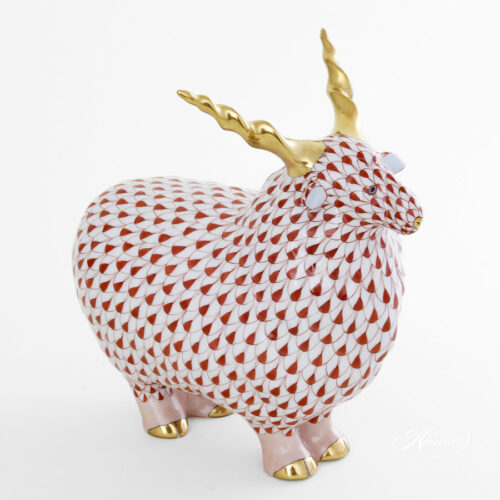 Herend Sheep Red Fishnet 5687-0-00 VH