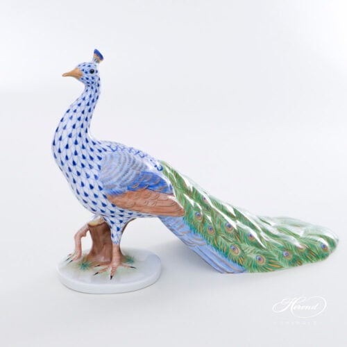 Peacock - Herend figurines, Herend porcelain animals