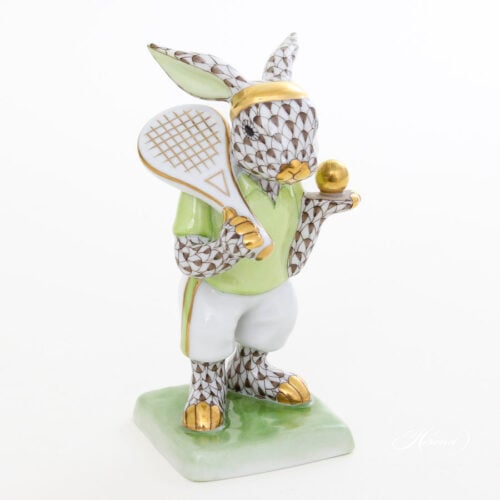 Tennis Bunny brown fishnet 5711-0-00 VHBR1